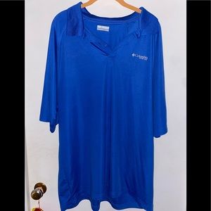 Royal Blue Columbia Dry Fit PFG